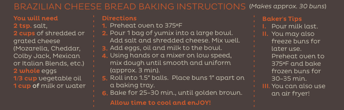 yumix (easy mix for Brazilian Cheese Bread)
